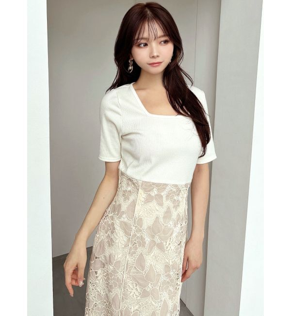 RESEXXY「レースドッキングカットマーメイドワンピース」|ワンピース|