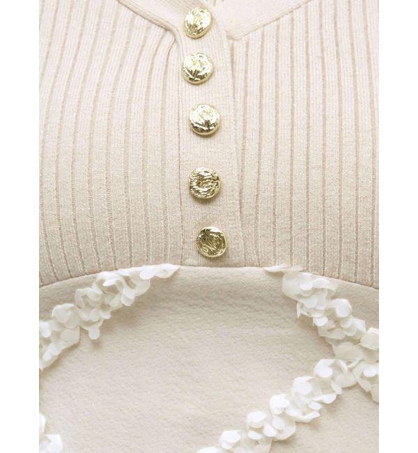 RESEXXY「ドッキングフレアミニニットワンピース」|ワンピース|