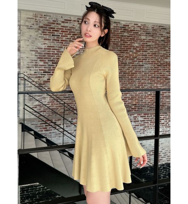 RESEXXY「ラグランスリーブニットワンピース【S】」|ワンピース|