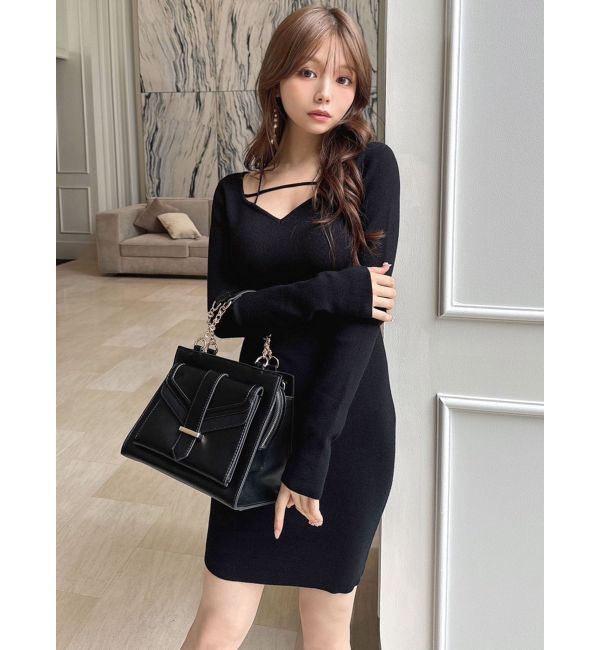 RESEXXY「フラップポイントスクエアハンドバッグ」|ハンドバッグ|