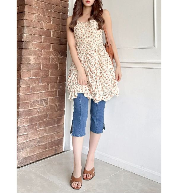 dazzlin「ハイウエストカプリパンツ」|その他|