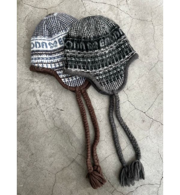 EMODA「ダブルフェイスノルディックニットキャップ」|ニット帽|