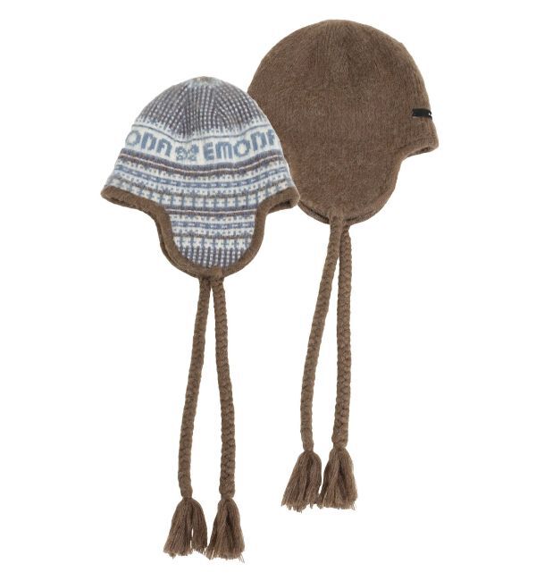 EMODA「ダブルフェイスノルディックニットキャップ」|ニット帽|