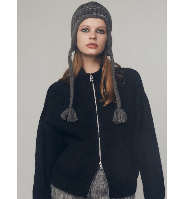 EMODA「ダブルフェイスノルディックニットキャップ」|ニット帽|