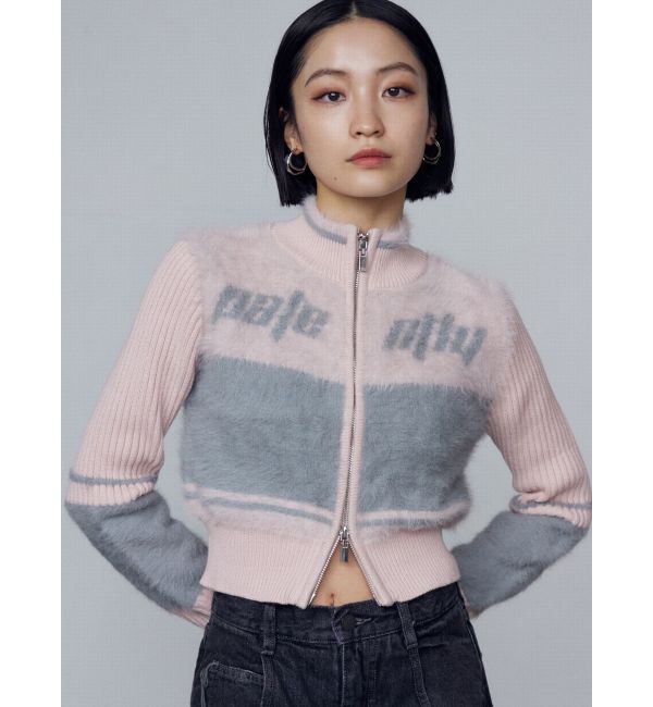 EMODA「シャギージップニット」|ニット・セーター|