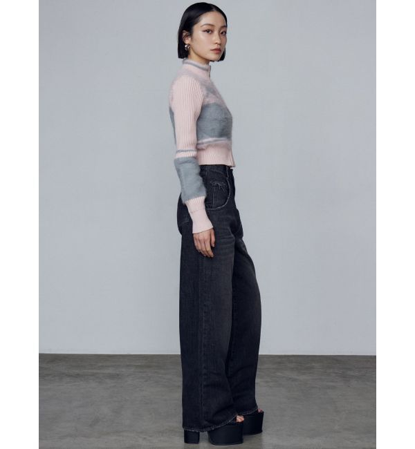 EMODA「シャギージップニット」|ニット・セーター|