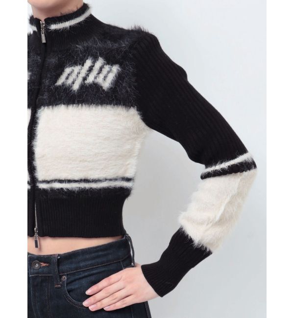 EMODA「シャギージップニット」|ニット・セーター|