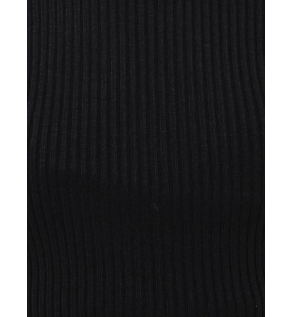 MERCURYDUO「パール付きフレアスリーブリブニット」|ニット・セーター|