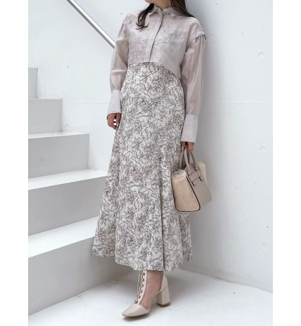 MERCURYDUO「レースアップメッシュブーツ」|ショートブーツ|