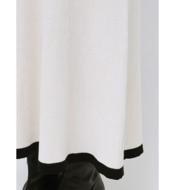 MERCURYDUO「【MARY QUANTコラボ】バックシャンデイジーストラップマーメイドニットワンピース」|ワンピース|