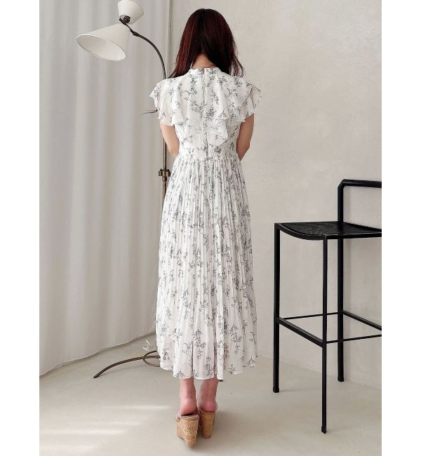 MERCURYDUO「ラッフルプリーツティアードワンピース」|ワンピース|