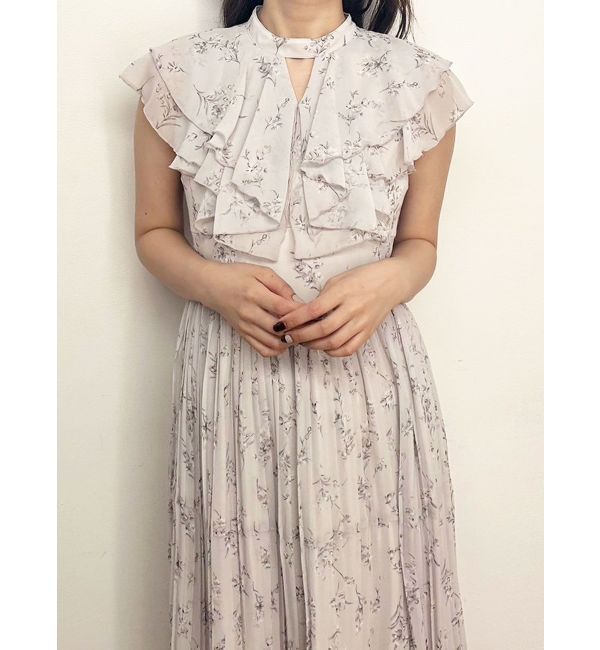 MERCURYDUO「ラッフルプリーツティアードワンピース」|ワンピース|