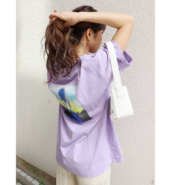 MURUA「ブラーフォトTシャツ」|Tシャツ・カットソー|