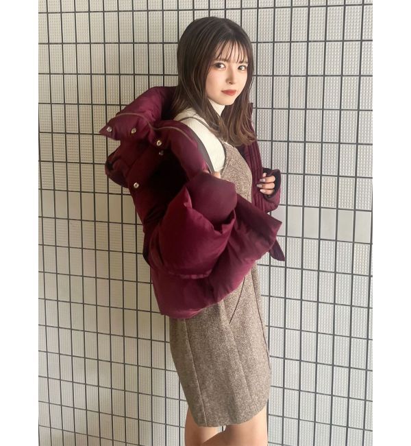 MURUA「リングストラップキャミロンパース」|オールインワン|