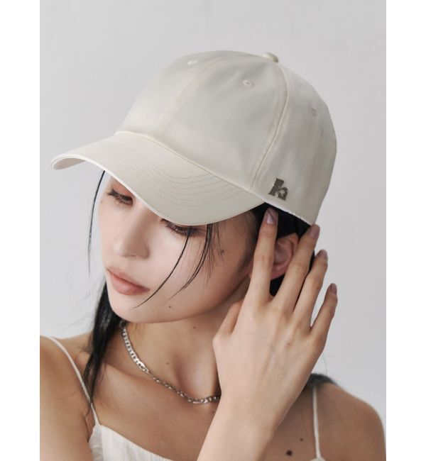 MURUA「サテンキャップ」|キャップ・キャスケット|ホワイト