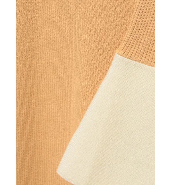 LAGUNAMOON「シャツカラーカフスニットワンピース」|ワンピース|