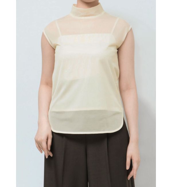 LAGUNAMOON「メッシュノースリーブプルオーバー」|Tシャツ・カットソー|