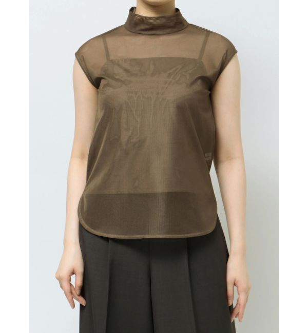 LAGUNAMOON「メッシュノースリーブプルオーバー」|Tシャツ・カットソー|