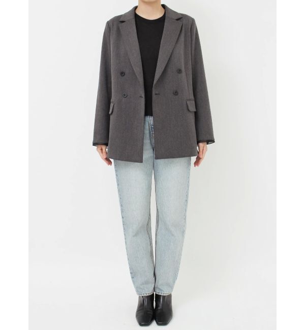 LAGUNAMOON「トリミングデザインテーラードジャケット」|テーラードジャケット|