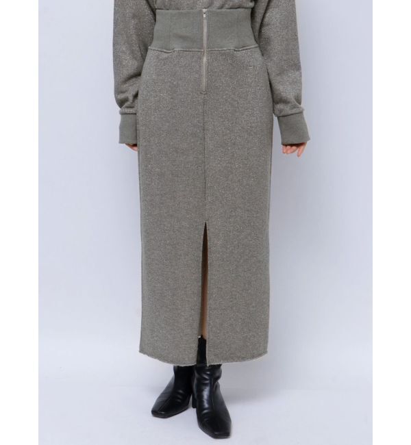 LAGUNAMOON「【WEB限定】ラメスウェットスカート」|スカート|