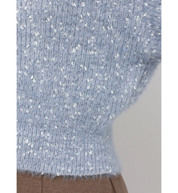 LAGUNAMOON「フェザーネップカーデプルオーバー」|カーディガン|