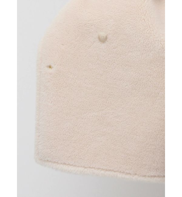 LAGUNAMOON「フェイクムートンスタンドカラーコート」|その他|