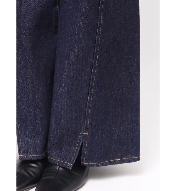 LAGUNAMOON「ワイドフレアデニムパンツ」|デニム|