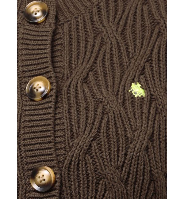 LAGUNAMOON「【POLO BCSコラボ】コットンケーブルニットカーディガンスカートセットアップ」|ワンピース|