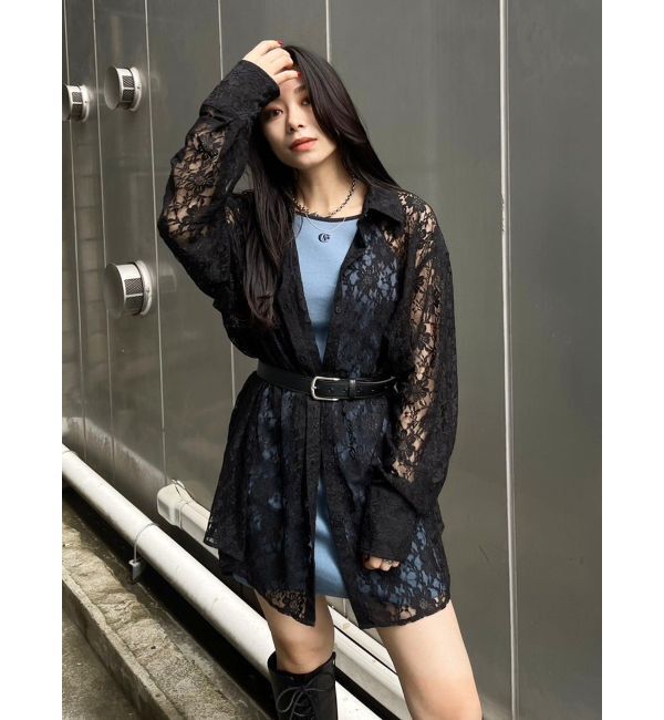 EVRIS「ワンポイントバイカラーミニワンピース」|ワンピース|