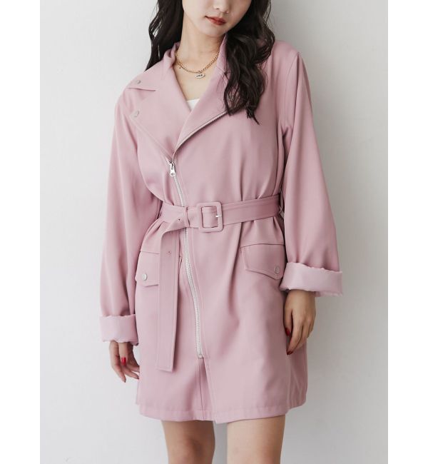 jouetie「ライダースミニワンピース」|ワンピース|