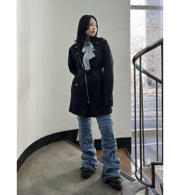 jouetie「ライダースミニワンピース」|ワンピース|