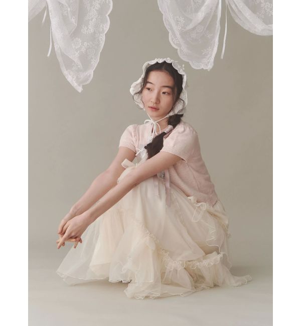 merry jenny「ランダムリボンチュールスカート」|スカート|