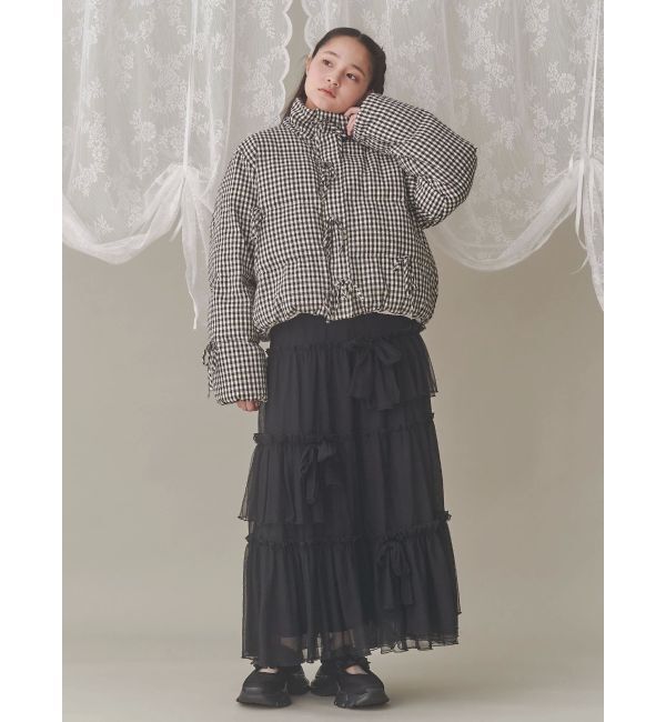 merry jenny「ランダムリボンチュールスカート」|スカート|