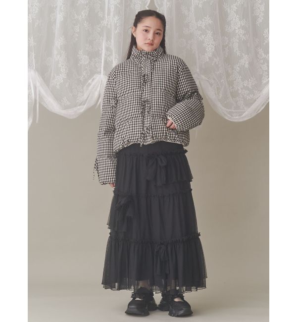 merry jenny「ランダムリボンチュールスカート」|スカート|