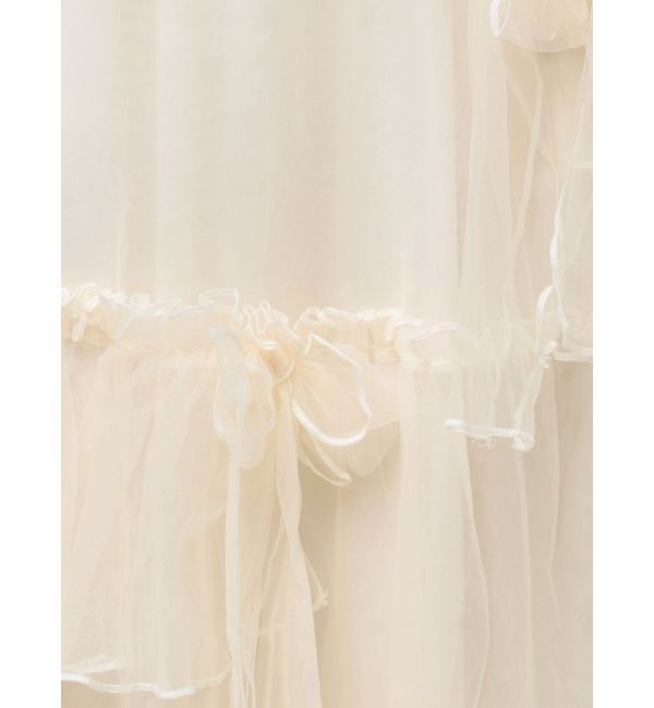 merry jenny「ランダムリボンチュールスカート」|スカート|