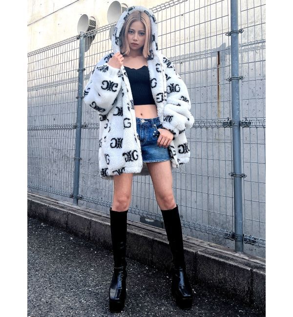 GYDA「2way コンパクト リブニット トップス」|ニット・セーター|