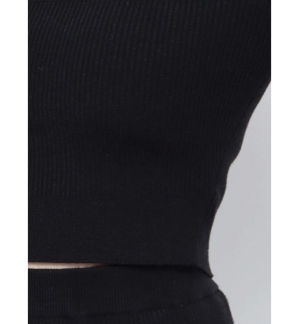 GYDA「2way コンパクト リブニット トップス」|ニット・セーター|