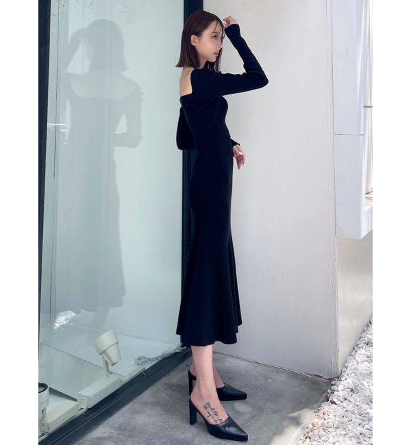 GYDA「2way コンパクト リブニット トップス」|ニット・セーター|