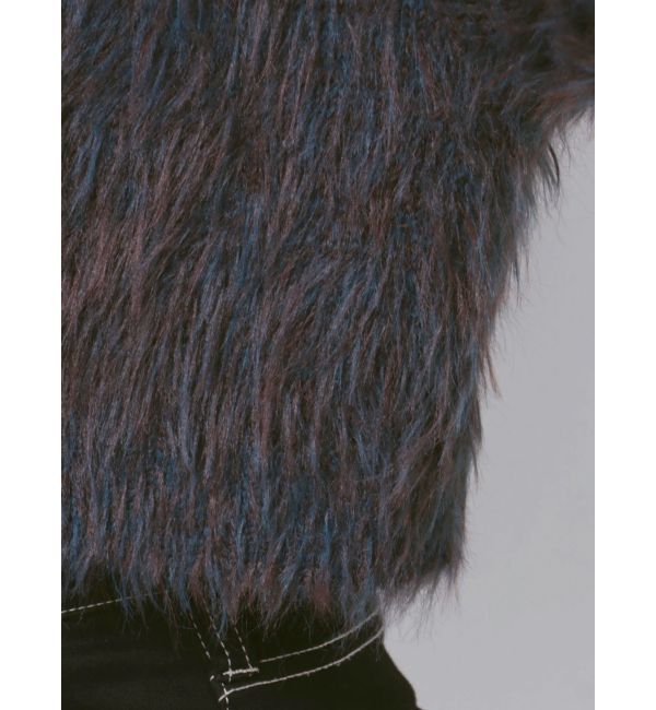 GYDA「シャギーニットショートカーディガン」|カーディガン|