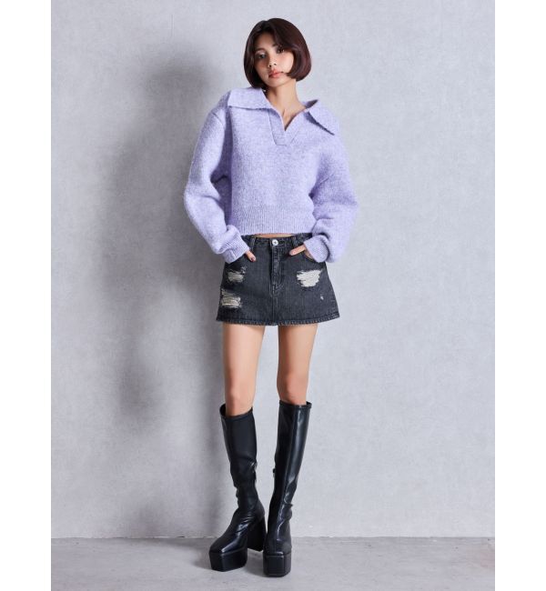 GYDA「skipperニットトップス」|ニット・セーター|