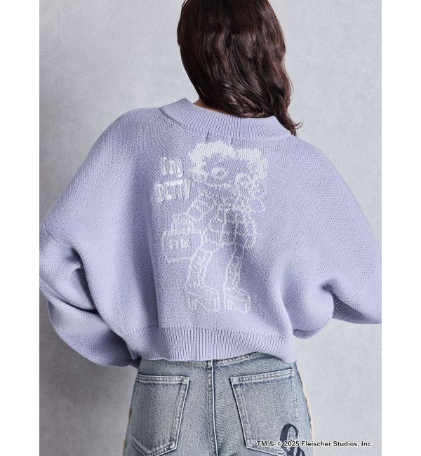 GYDA「BETTY&times;GYDA short ニットトップス」|ニット・セーター|