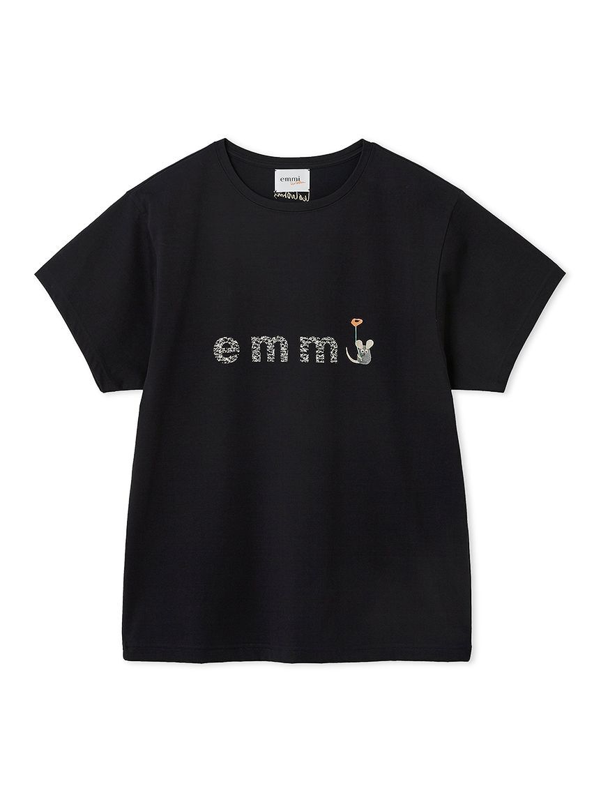 emmi atelier「【emmi&times;Leo Lionni】emmiロゴグラフィックＴシャツ」|Tシャツ・カットソー|