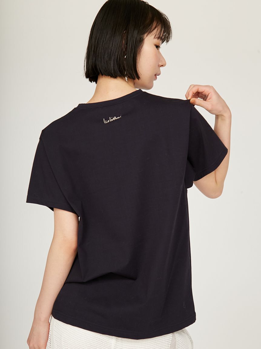 emmi atelier「【emmi&times;Leo Lionni】emmiロゴグラフィックＴシャツ」|Tシャツ・カットソー|