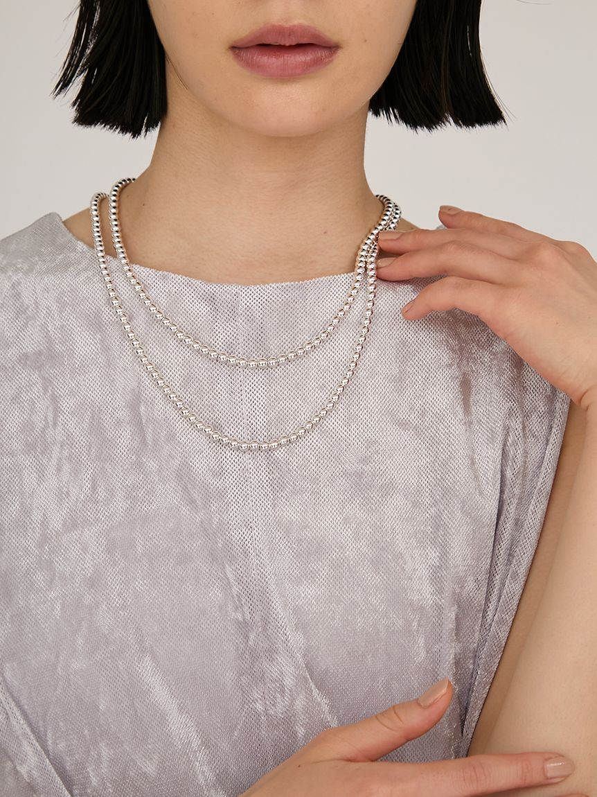 emmi atelier「ボールショートネックレス」|ネックレス|