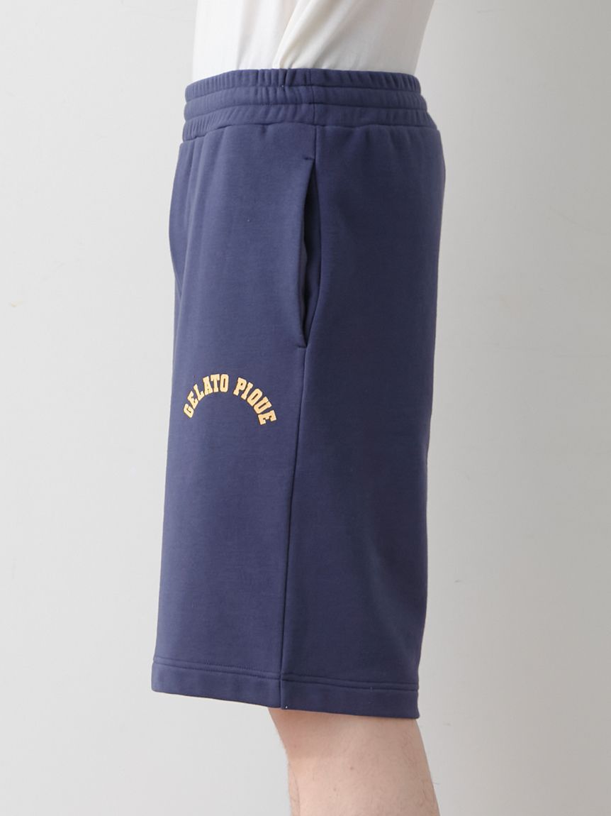 GELATO PIQUE HOMME「【ONLINE限定】【HOMME】スポーティーベア裏毛プルオーバー＆裏毛ハーフパンツセット」|ルームウェア|