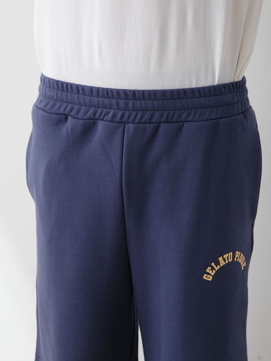 GELATO PIQUE HOMME「【ONLINE限定】【HOMME】スポーティーベア裏毛プルオーバー＆裏毛ハーフパンツセット」|ルームウェア|
