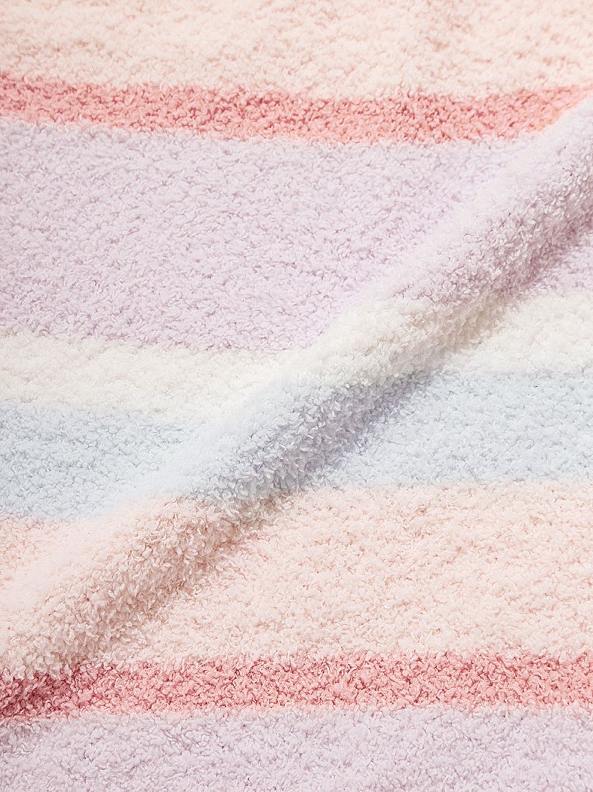 GELATO PIQUE KIDS & BABY「【KIDS】ベビモコカラフルボーダーブランケット」|ブランケット|