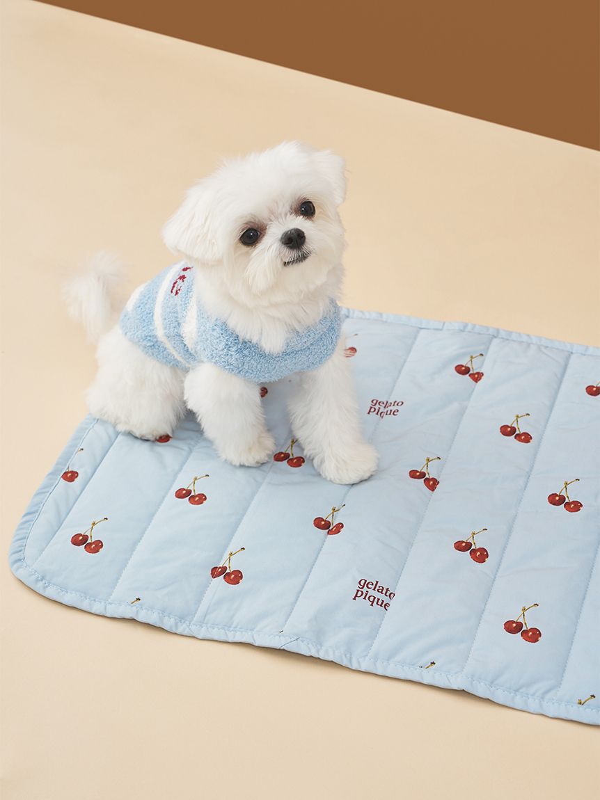  GELATO PIQUE CAT&DOG「【CAT&DOG】チェリー柄カフェマット」|その他|BLU