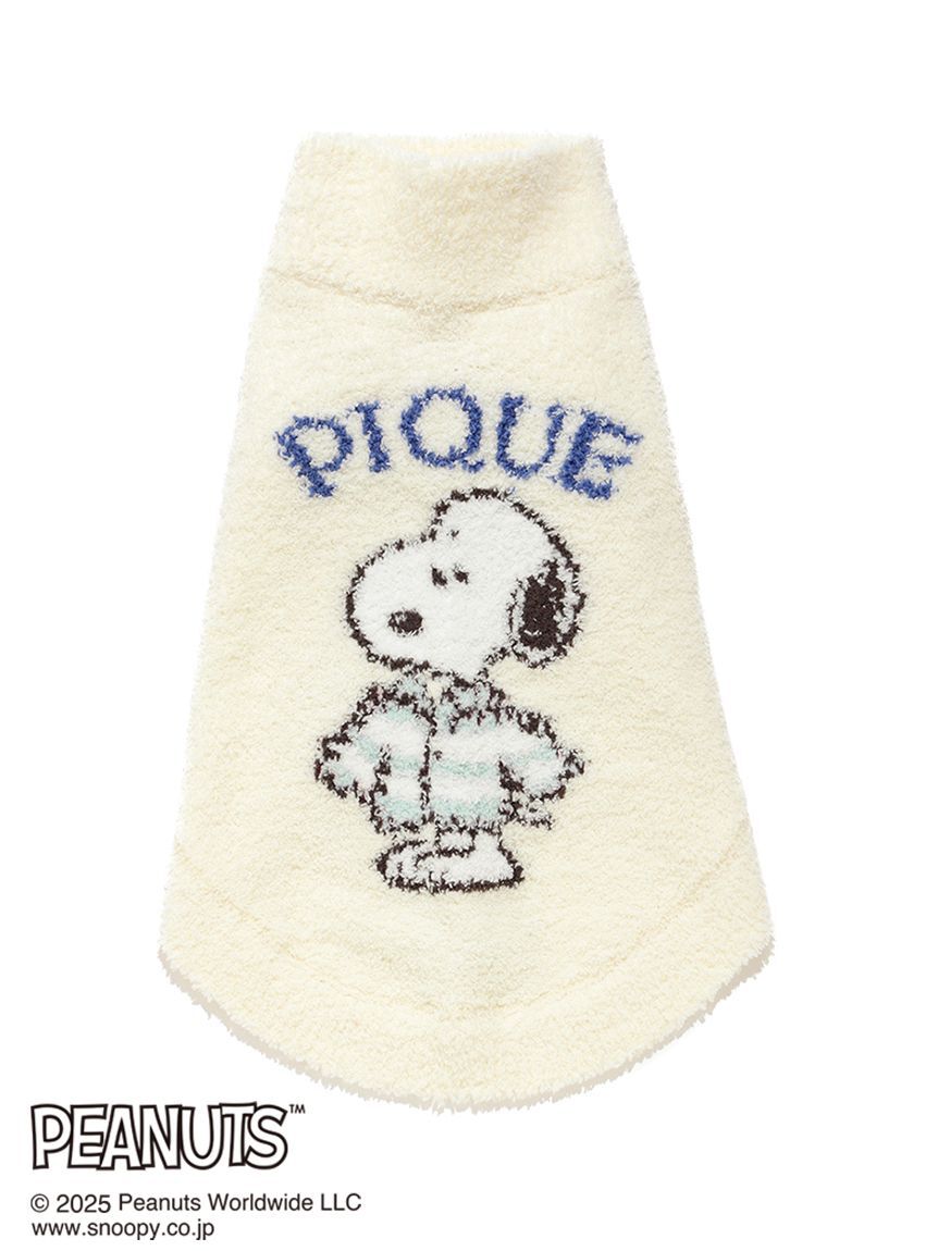  GELATO PIQUE CAT&DOG「【PEANUTS】【CAT&DOG】ラージサイズ オリジナルアート ジャガードプルオーバー」|その他|