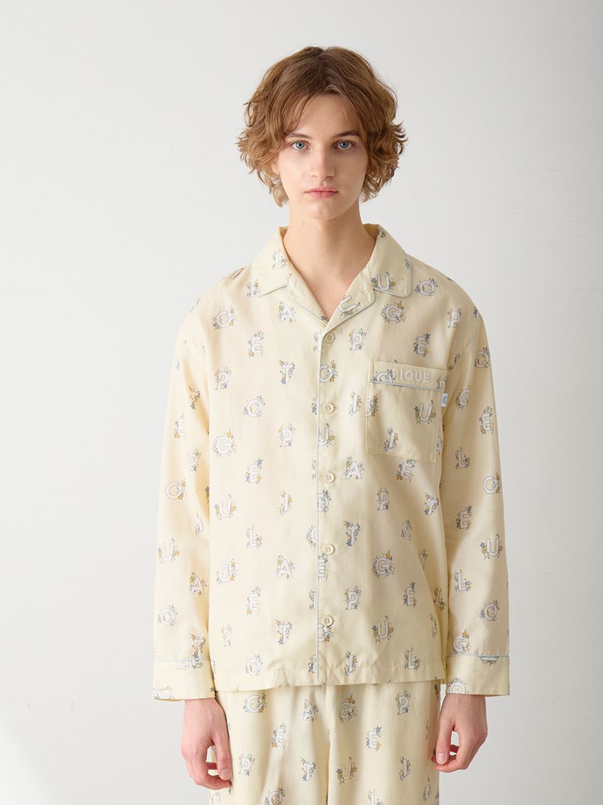 GELATO PIQUE HOMME「【HOMME】スターロゴ総柄プリントシャツ」|シャツ・ブラウス|